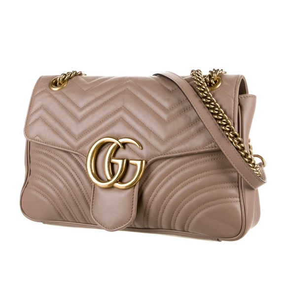 GUCCI Medium GG Marmont Matelassé Shoulder Bag - Picture 2 of 4